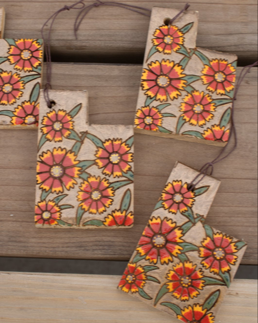 Blanketflower Utah Ornament