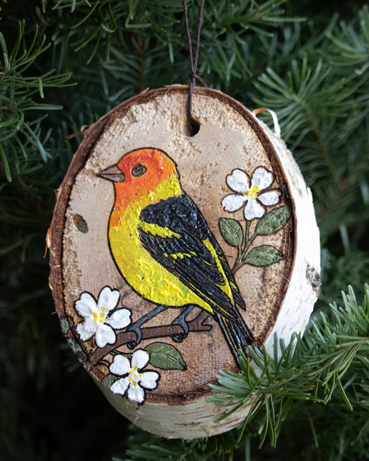 Western Tanager Ornament