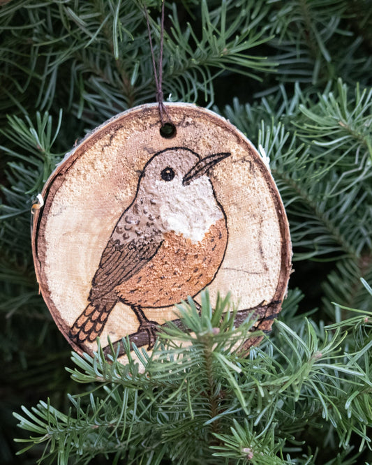 Canyon Wren Ornament