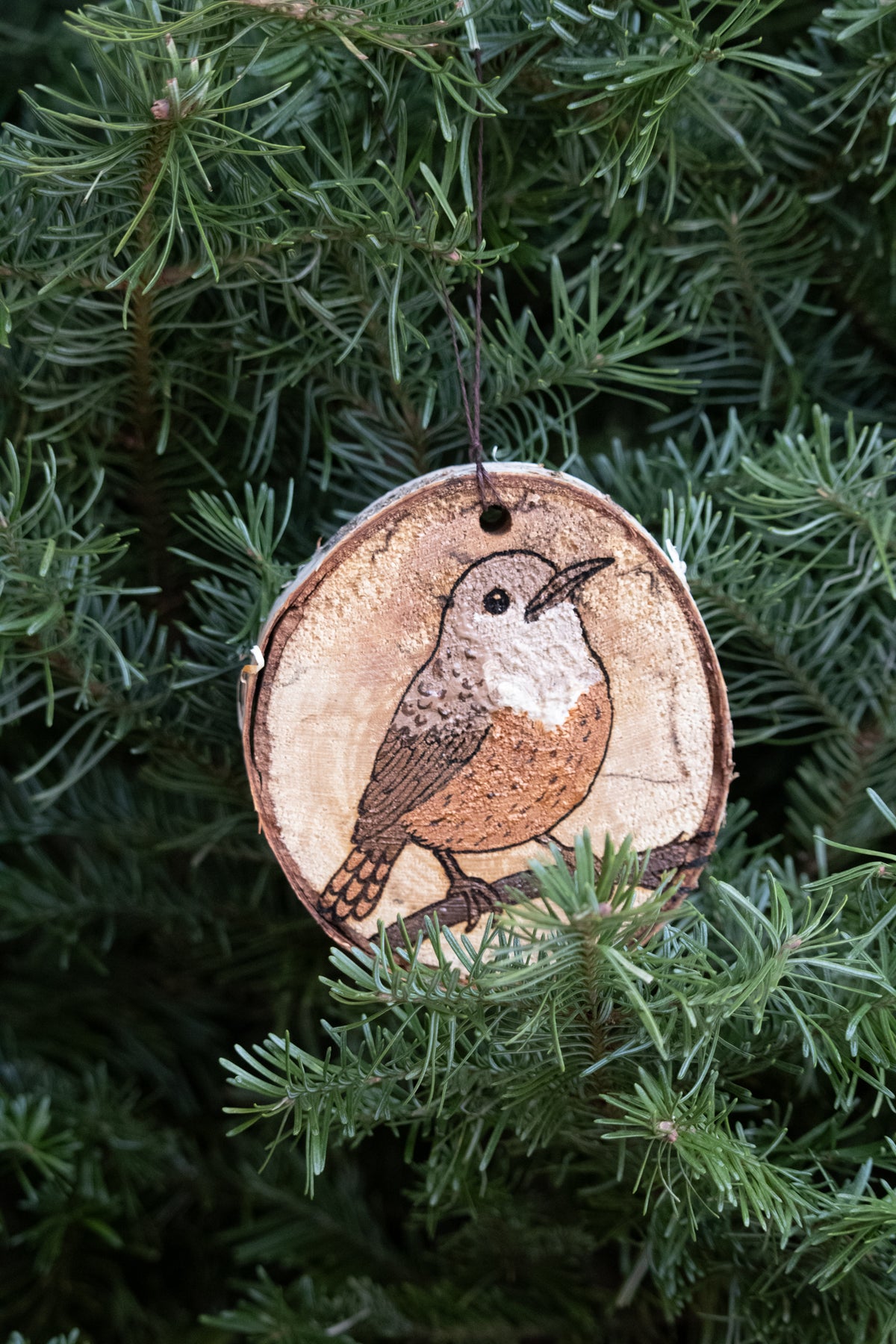 Canyon Wren Ornament