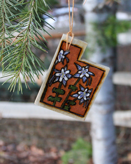 Columbine Utah Ornament