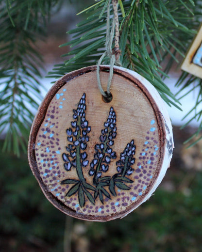 Silvery Lupine Ornament