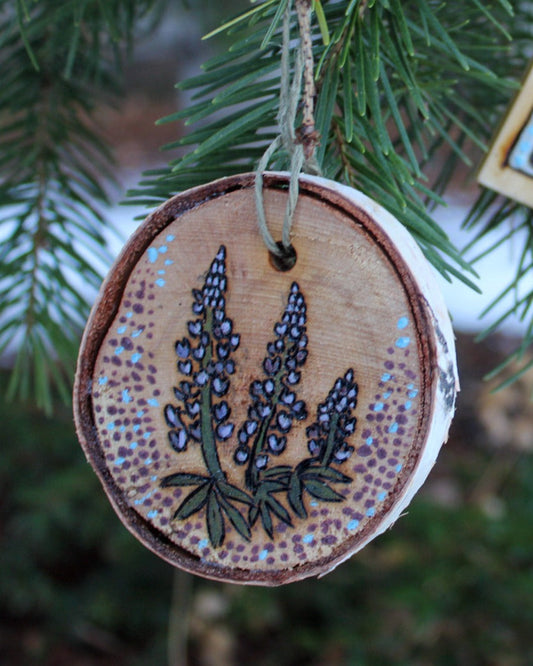 Silvery Lupine Ornament