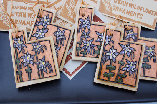 Columbine Utah Ornament