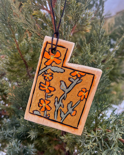 Globemallow Utah Ornament